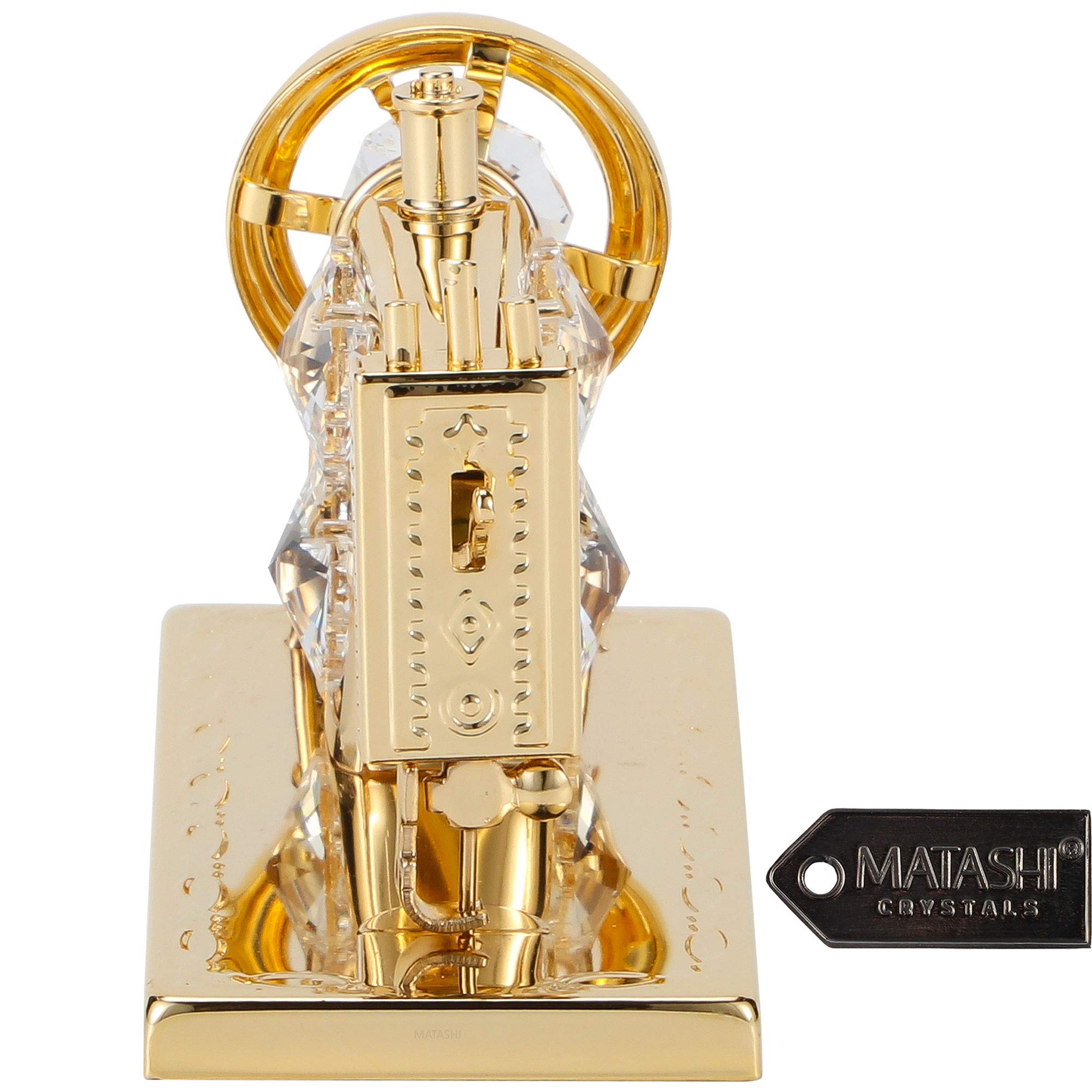no.179 ハンドメイド✩.*˚使いやすいサイズ感✩アンティーク風アクセサリー Amazon.co.jp: 24 Kゴールドメッキクリスタルスタッズ古い
